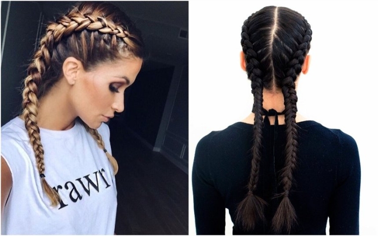 Hairstyles for physical education for girls of 13 years old