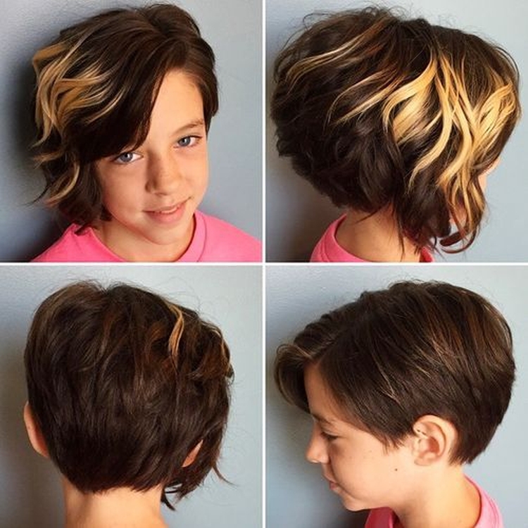 Short hairstyles for girls 12 years old