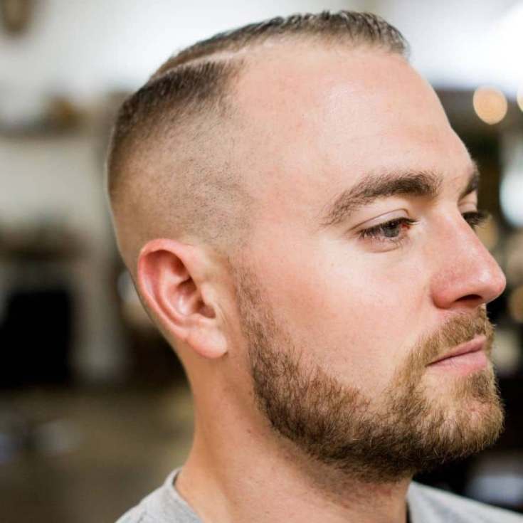 Hairstyles for balding men with receding hairline