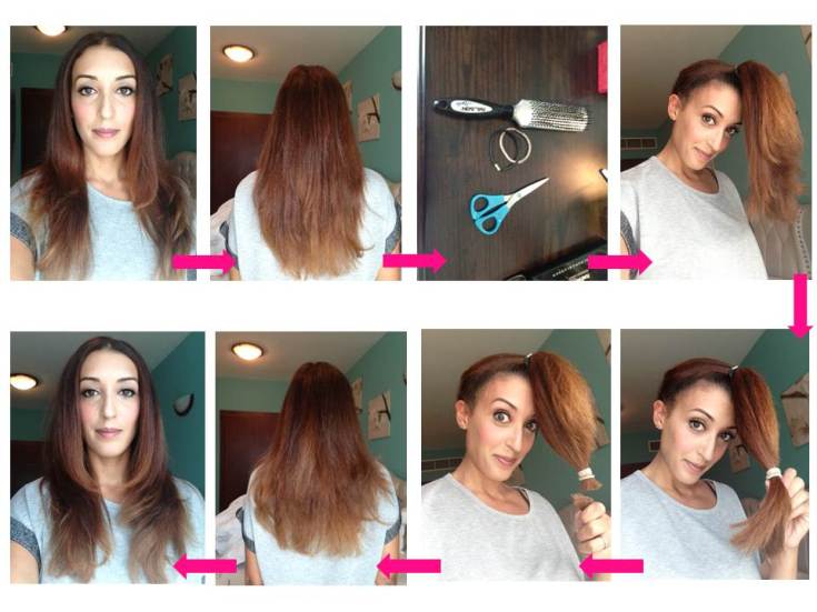 How to cut your hair yourself