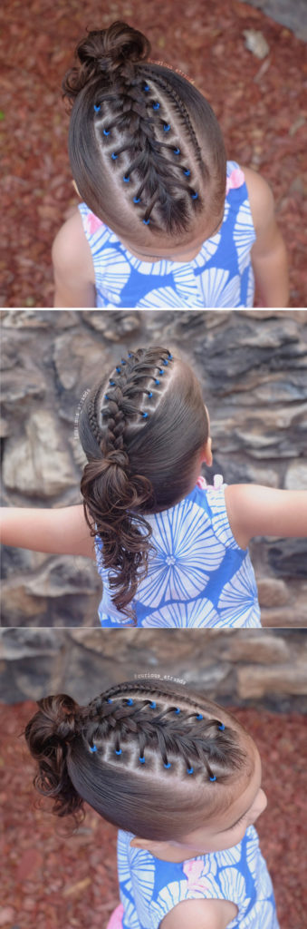 Children's hairstyles for short hair for every day to school and kindergarten