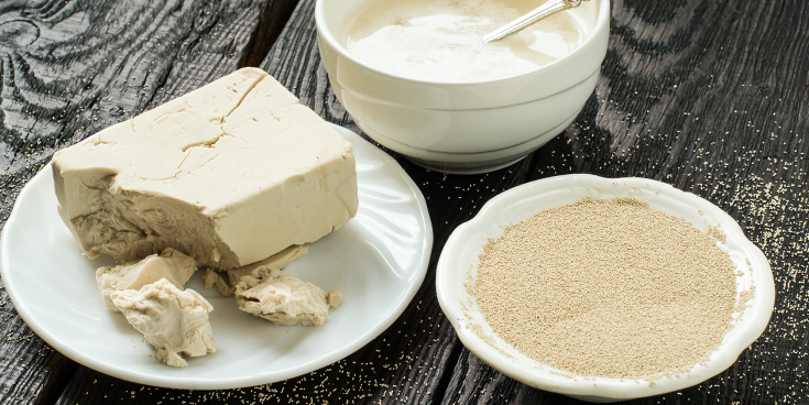 Yeast hair masks