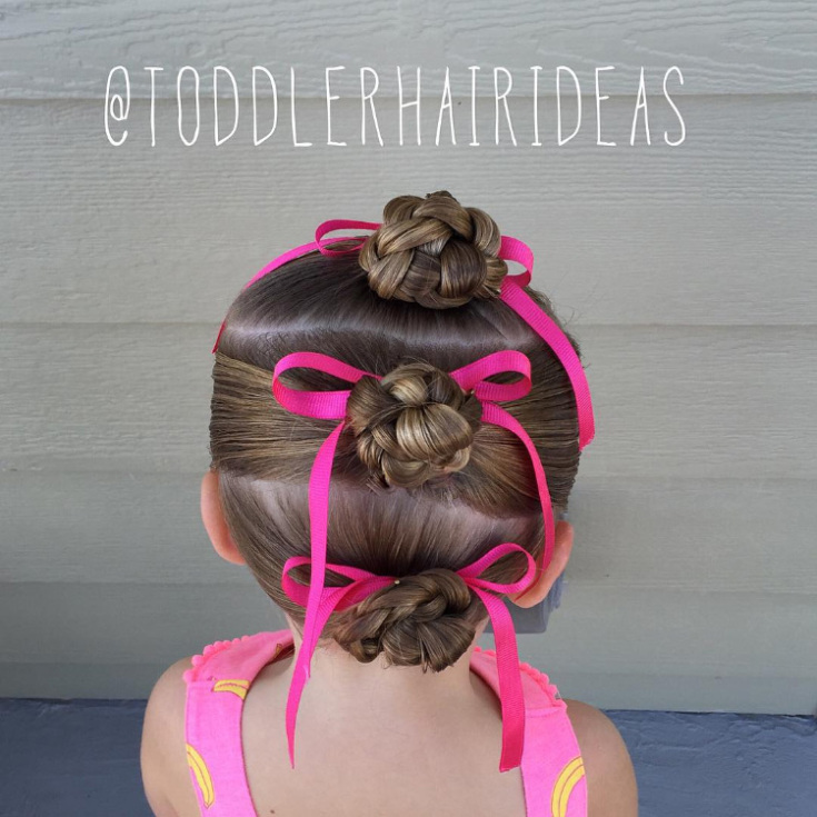 Children's hairstyles for short hair for every day to school and kindergarten