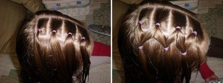 Children's hairstyles for short hair for every day to school and kindergarten