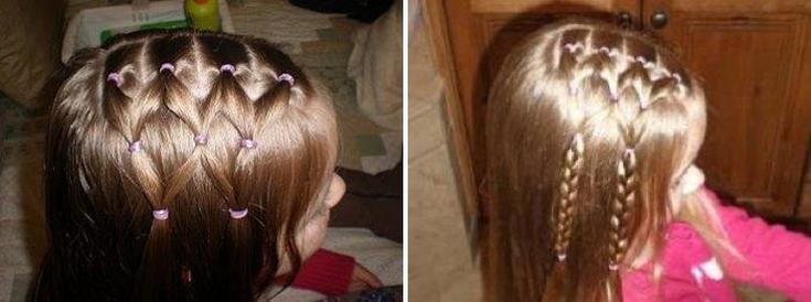 Children's hairstyles for short hair for every day to school and kindergarten