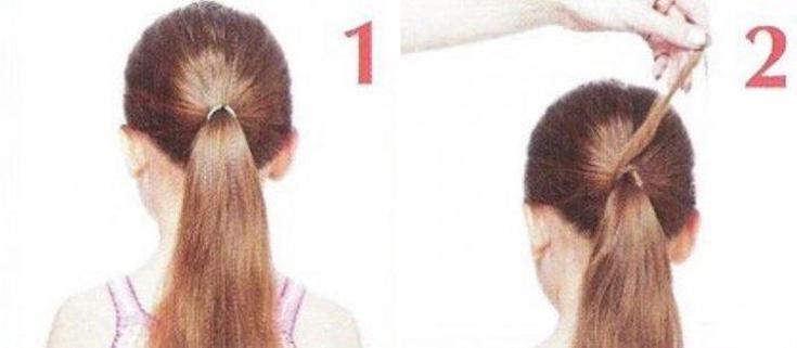 Children's hairstyles for short hair for every day to school and kindergarten