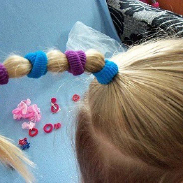 Children's hairstyles for short hair for every day to school and kindergarten