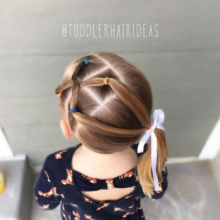 Children's hairstyles for short hair for every day to school and kindergarten