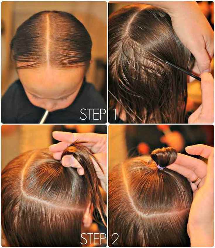 Children's hairstyles for short hair for every day to school and kindergarten