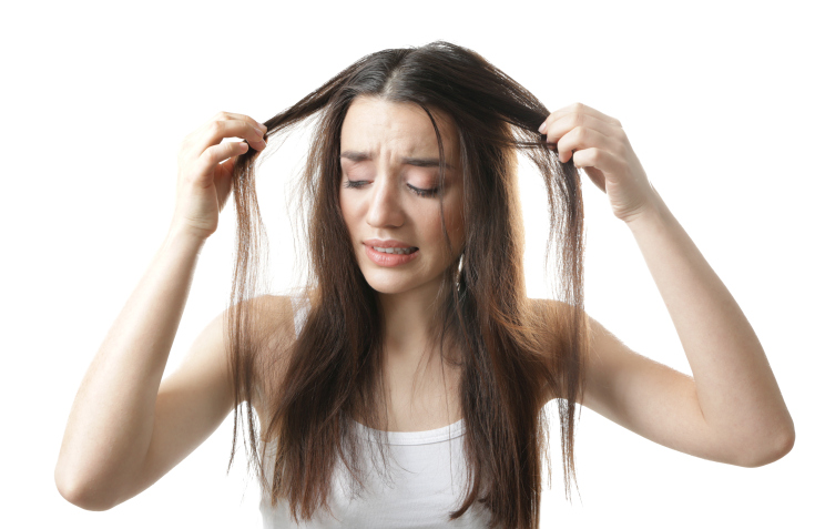 Hair loss from stress