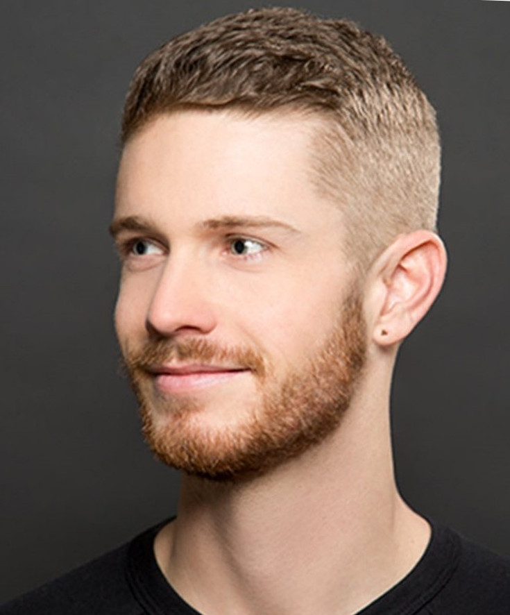 Men's haircuts for coarse hair