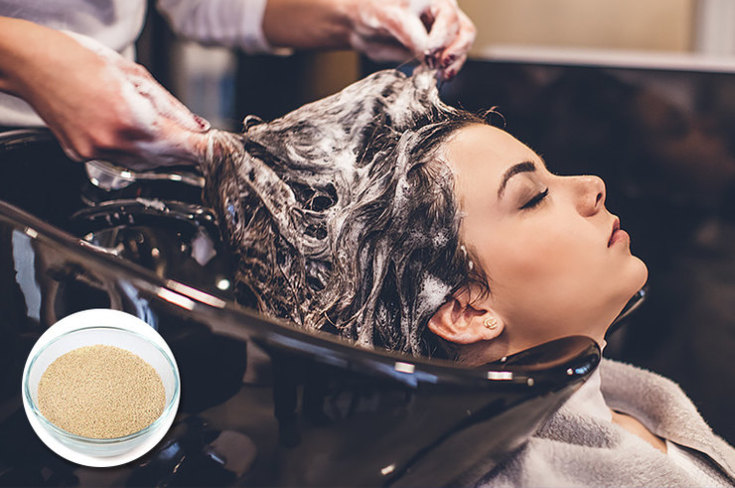 Yeast hair masks