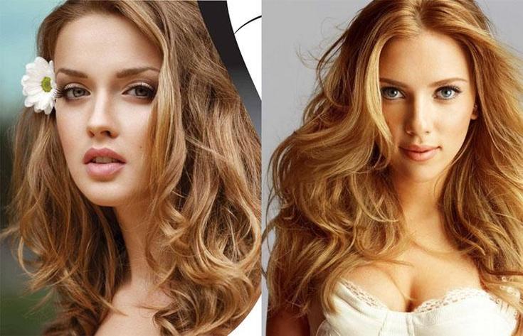 Fashionable hair colors for brown-haired women and the palette and recommendations for dyeing