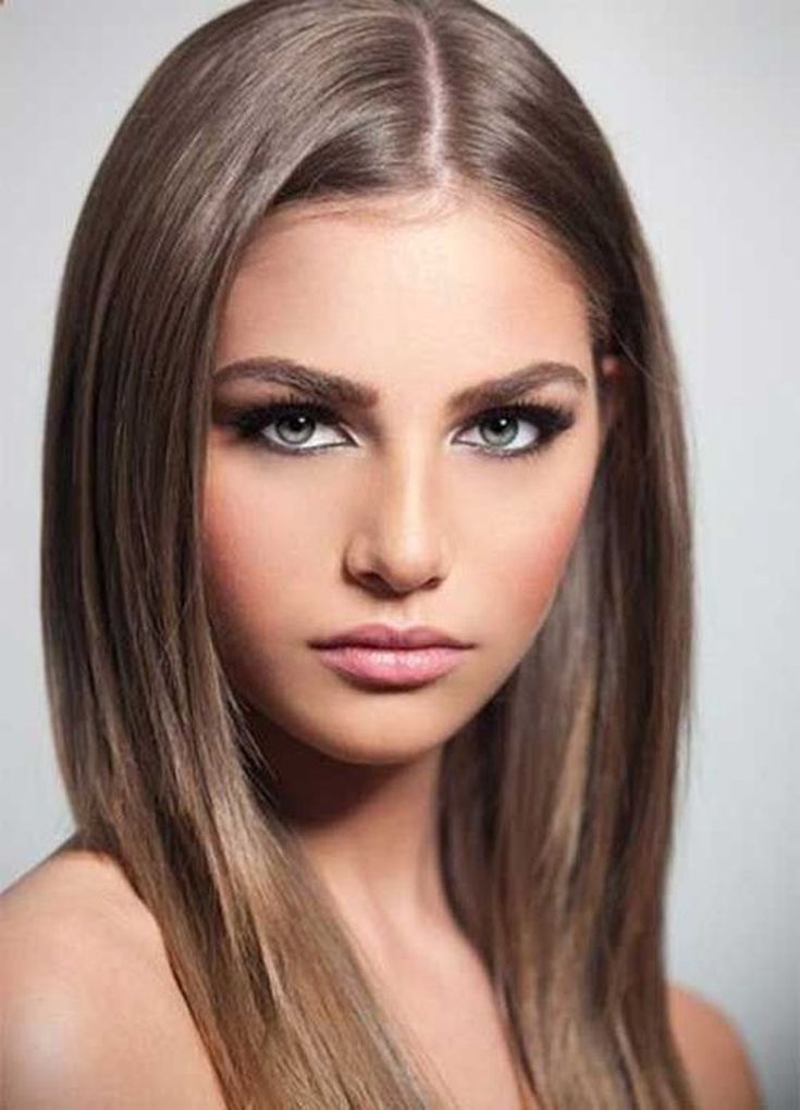 Fashionable hair colors for brown-haired women and the palette and recommendations for dyeing