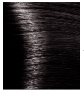 A complete palette of kapous hair colors by numbers with examples of names and photos