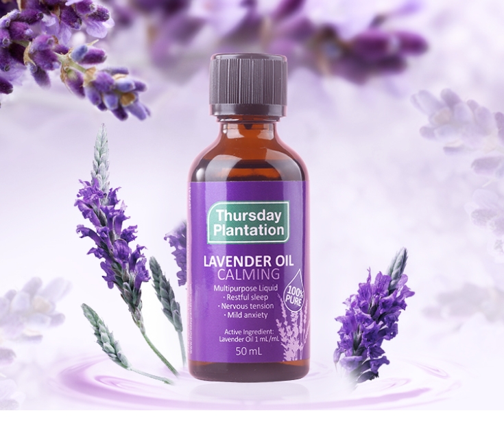 Lavender essential oil for hair