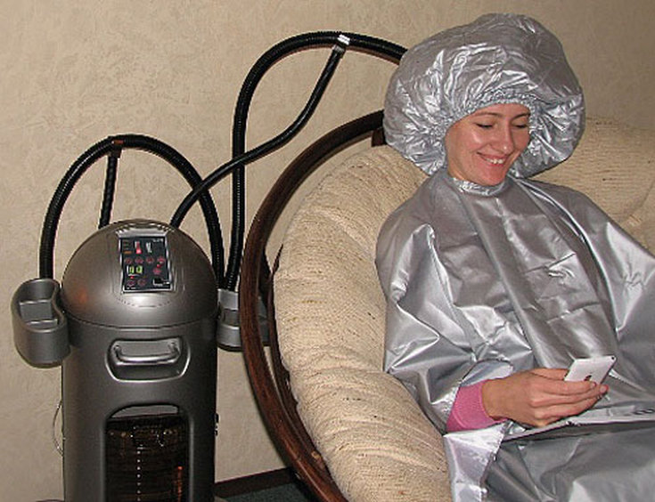 Ozone therapy for the scalp