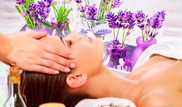 Lavender essential oil for hair