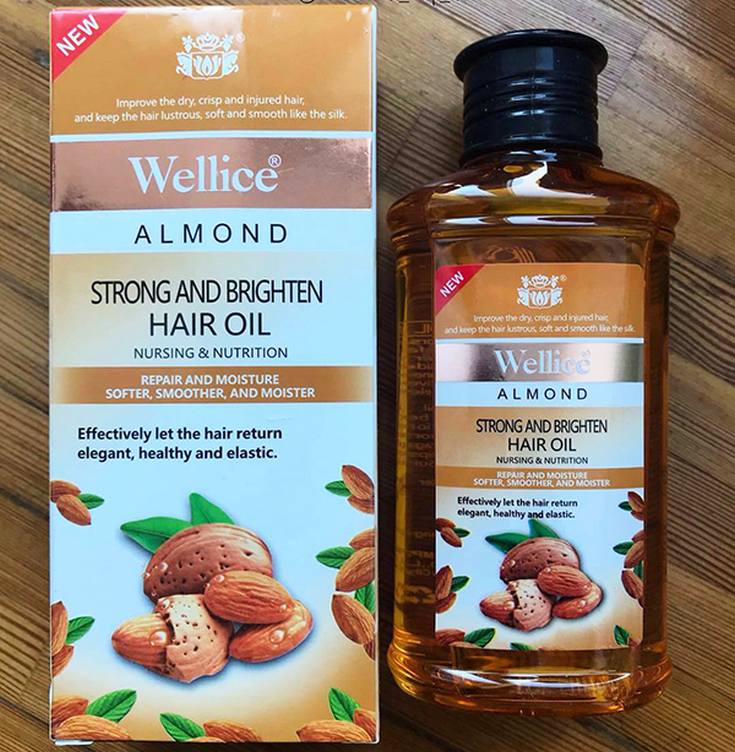 Almond oil for hair