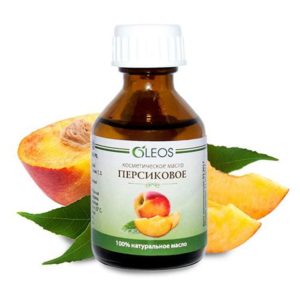 Peach oil for hair