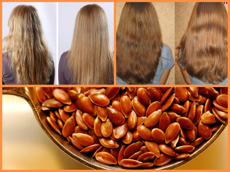 Flaxseed oil for hair