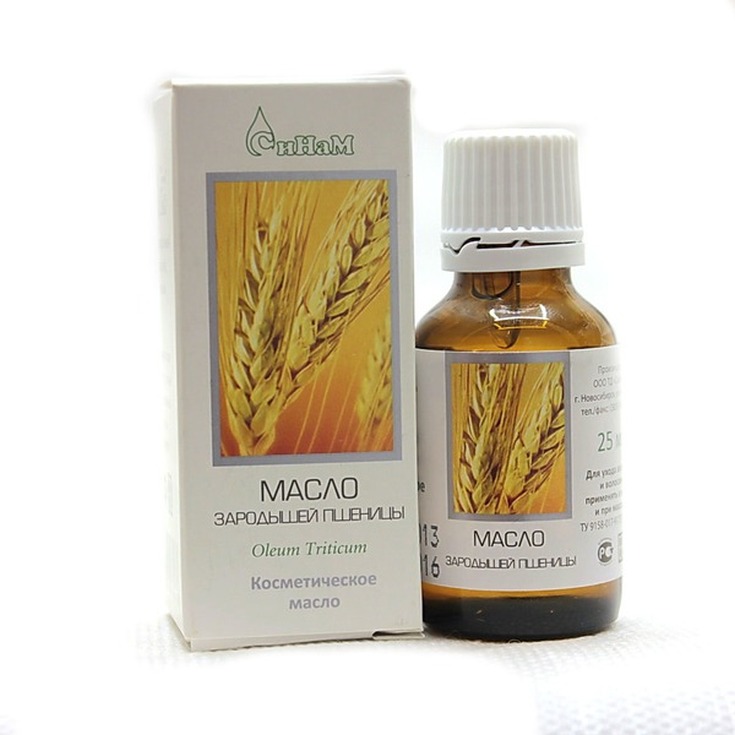 Wheat germ oil for hair