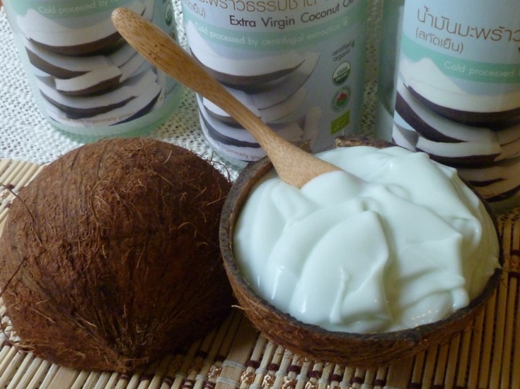 Coconut oil for hair