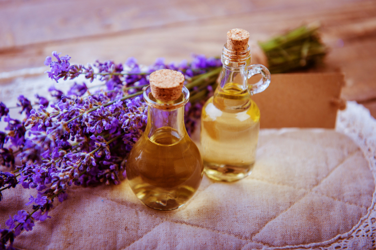 Lavender oil for hair