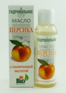 Peach oil for hair