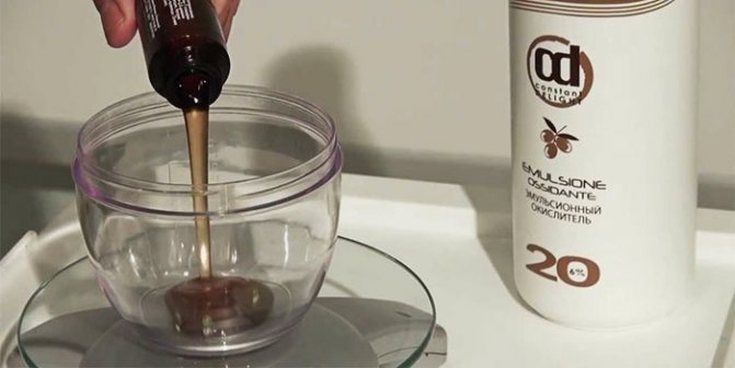 Hair Coloring Oil