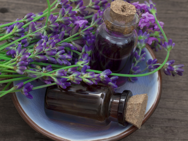 Lavender oil for hair