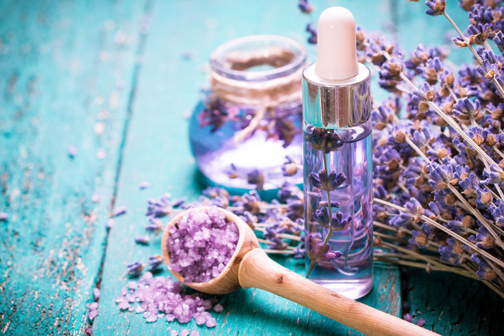 Lavender oil for hair