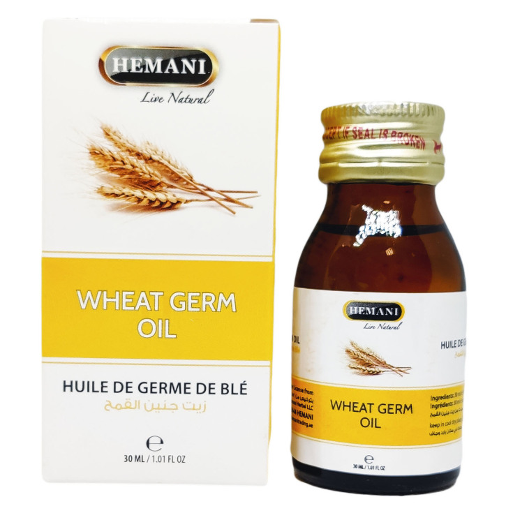 Wheat germ oil for hair