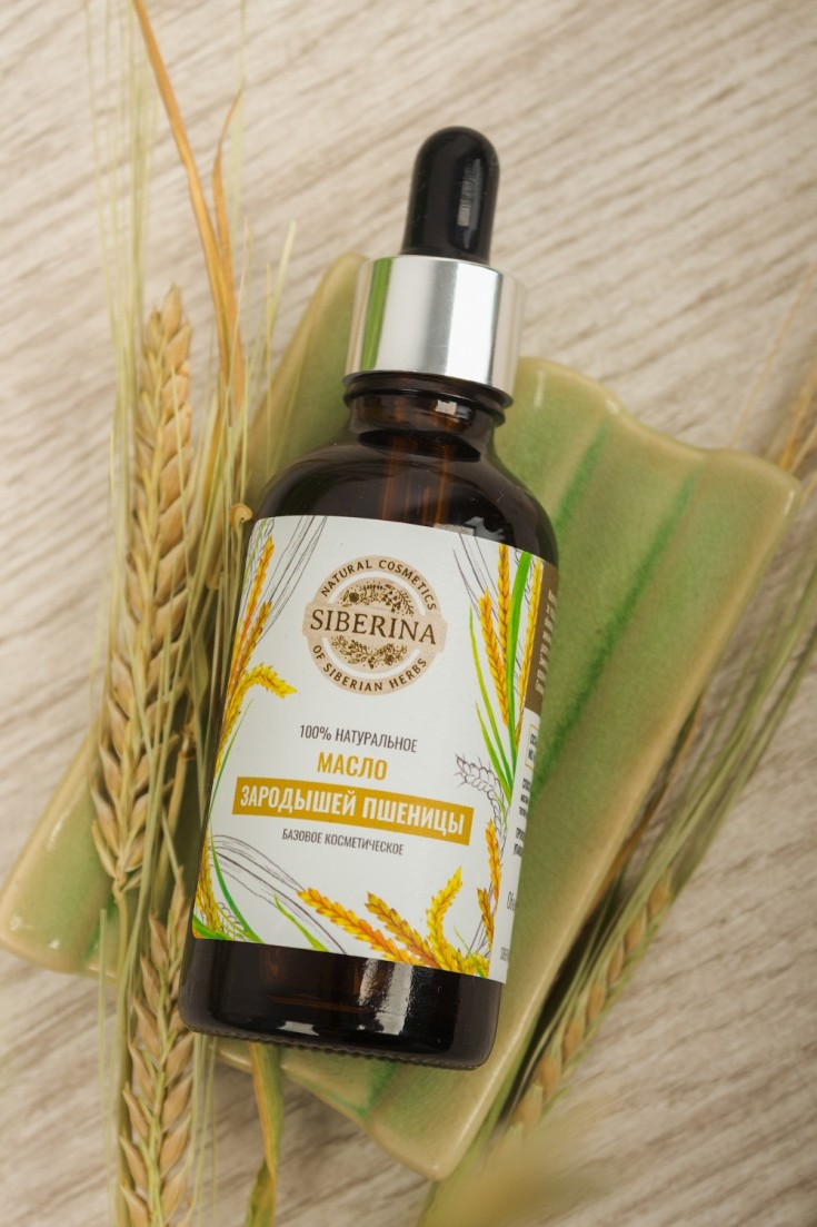 Wheat germ oil for hair