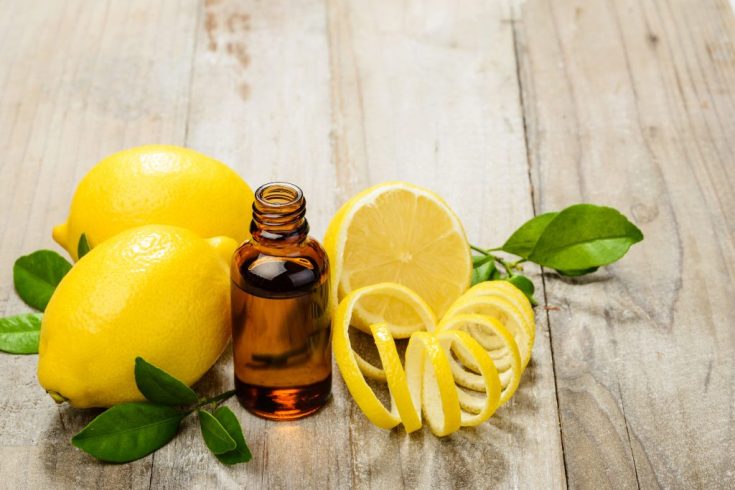 Lemon oil for hair