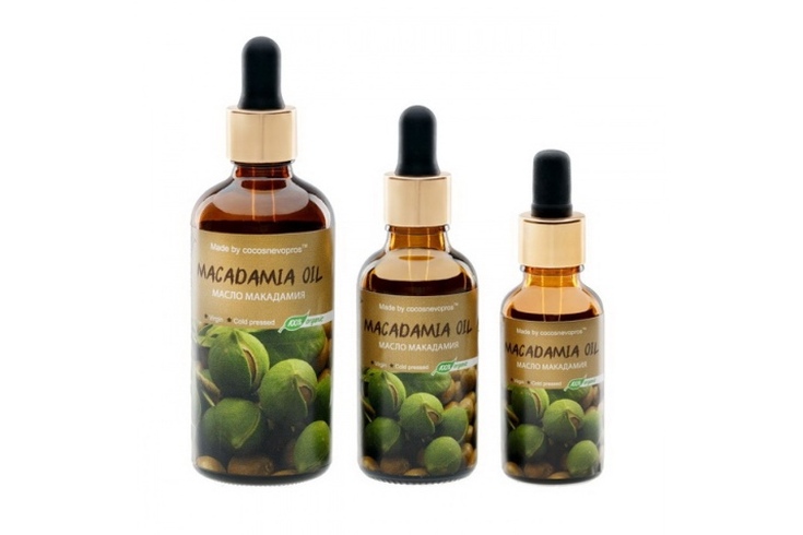 Macadamia oil for hair