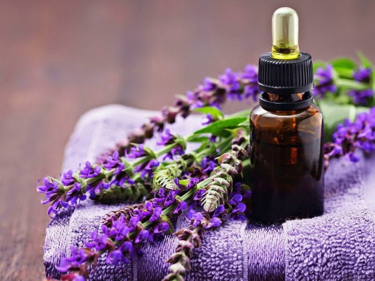 Lavender oil for hair