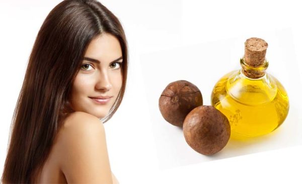 Macadamia oil for hair