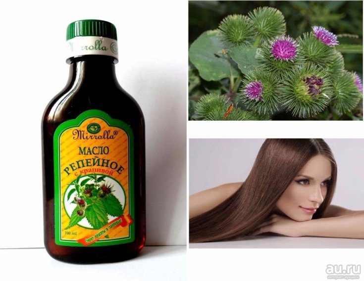 Burdock oil for hair