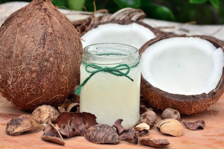 Coconut oil for hair