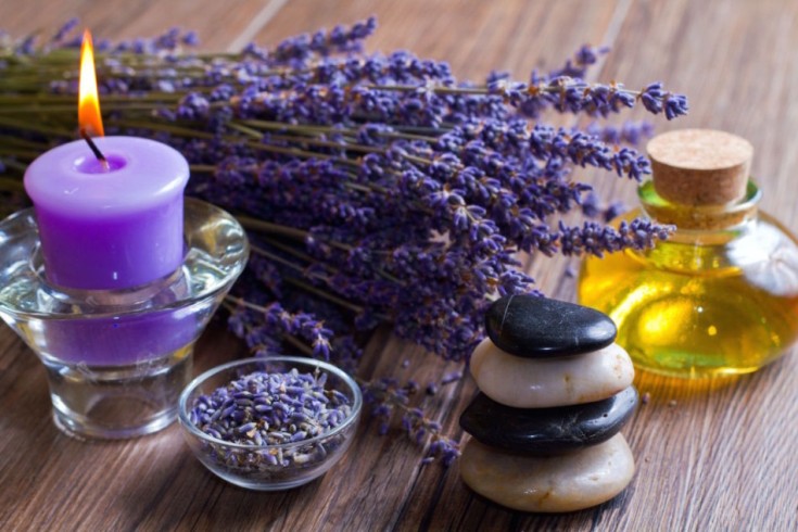 Lavender oil for hair