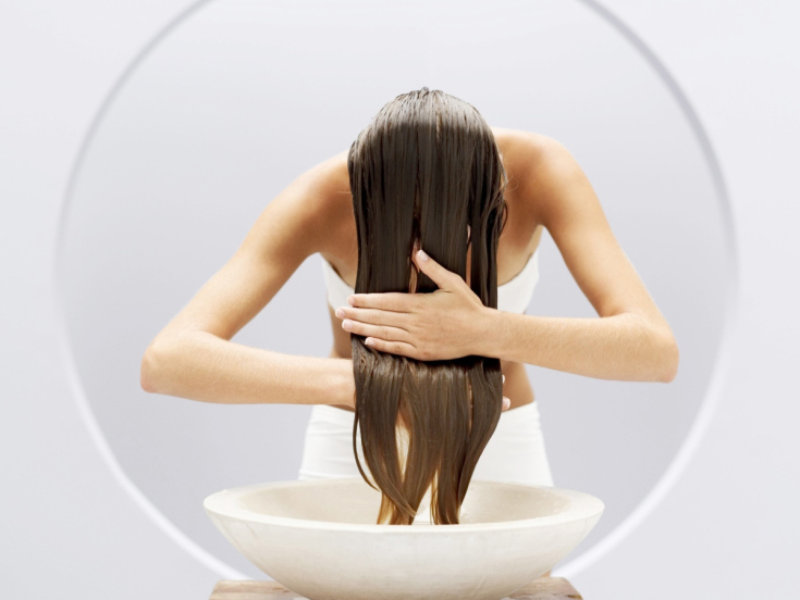 Wheat germ oil for hair