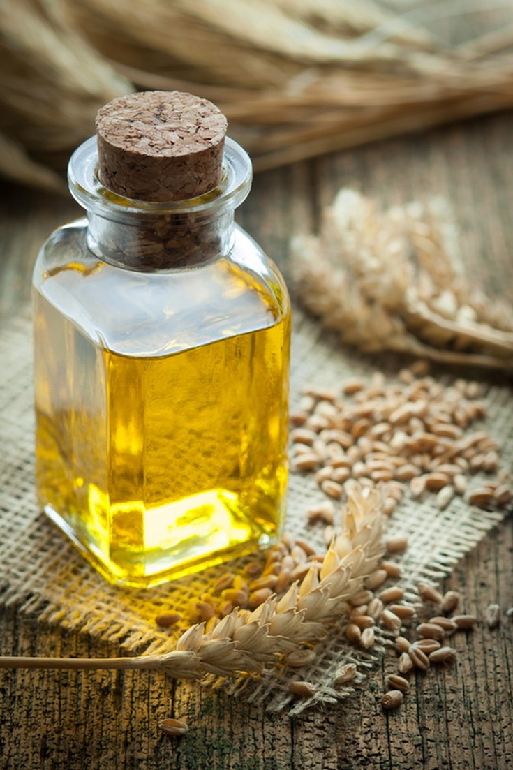 Wheat germ oil for hair