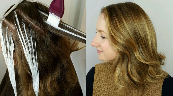 How to lighten hair strands at home on your own