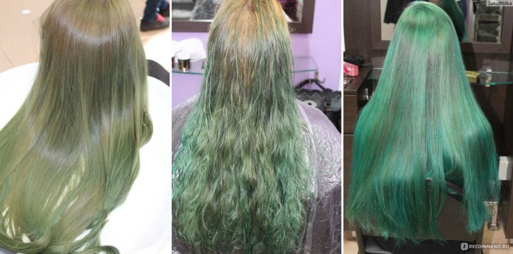 How to remove greens from hair after dyeing