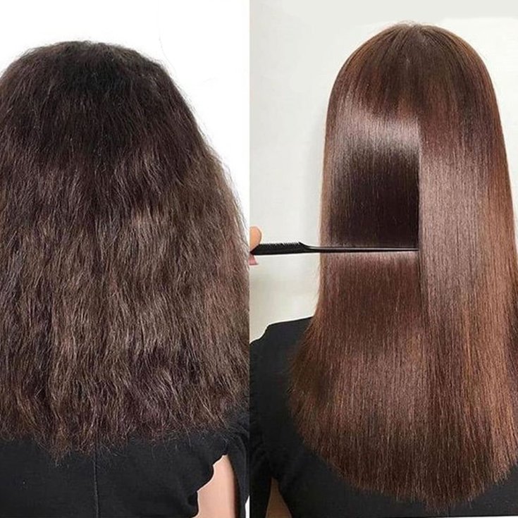 Shampoos after keratin hair straightening without sulfates