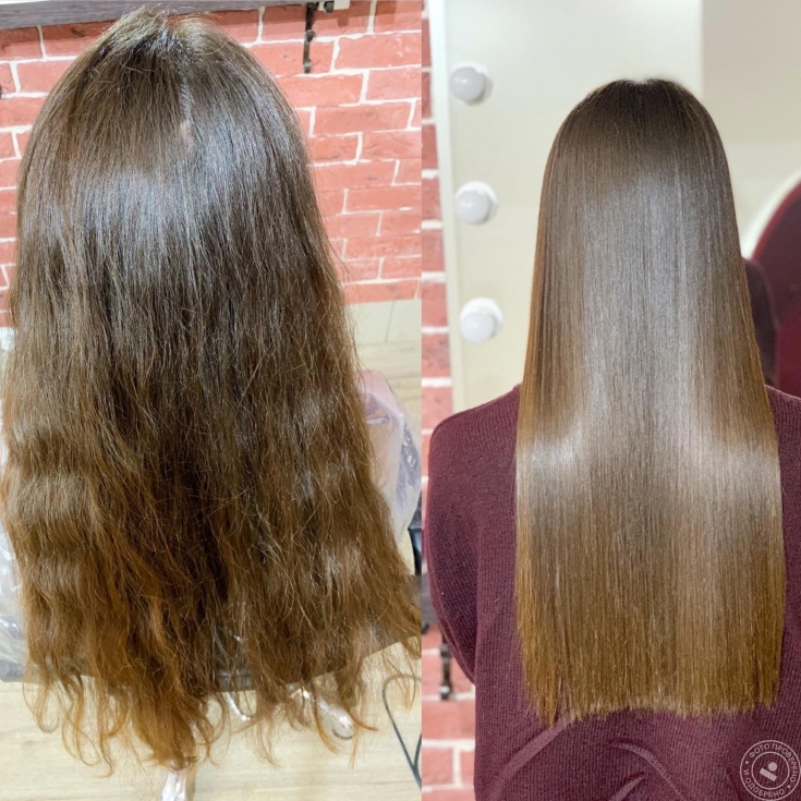 Brazilian hair straightening