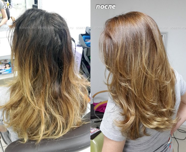 How to lighten hair 2 tones at home