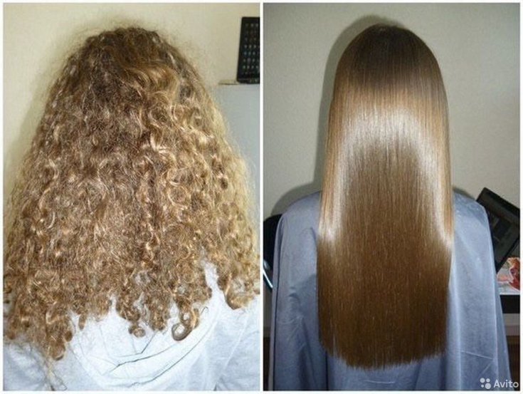 Brazilian hair straightening