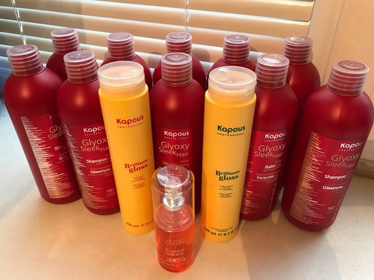 Shampoos after keratin hair straightening without sulfates